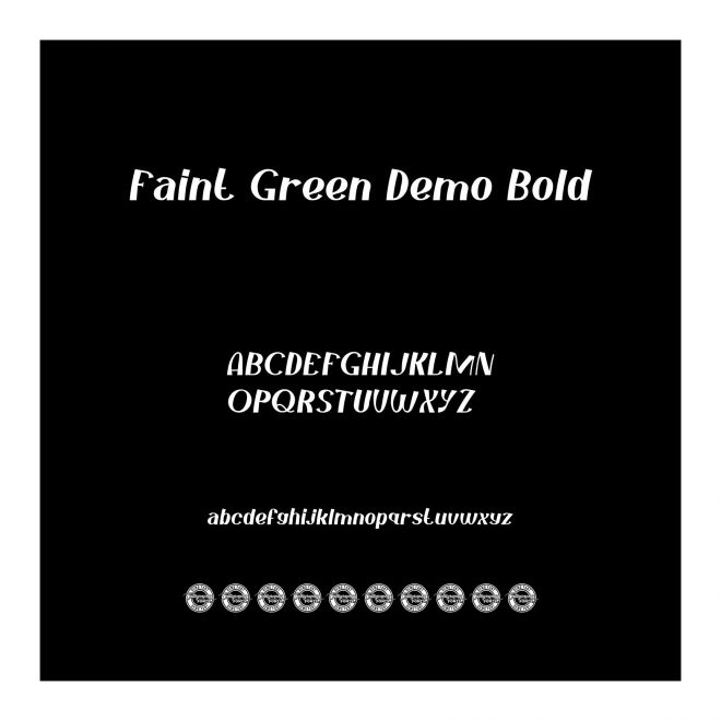 Faint Green Demo Bold
