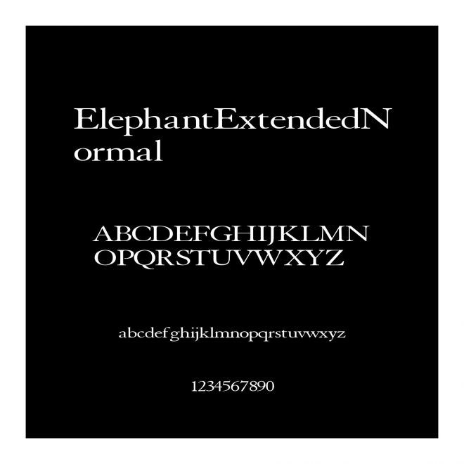 ElephantExtendedNormal