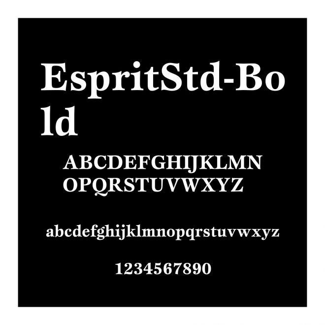 EspritStd-Bold