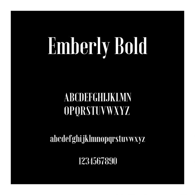Emberly Bold