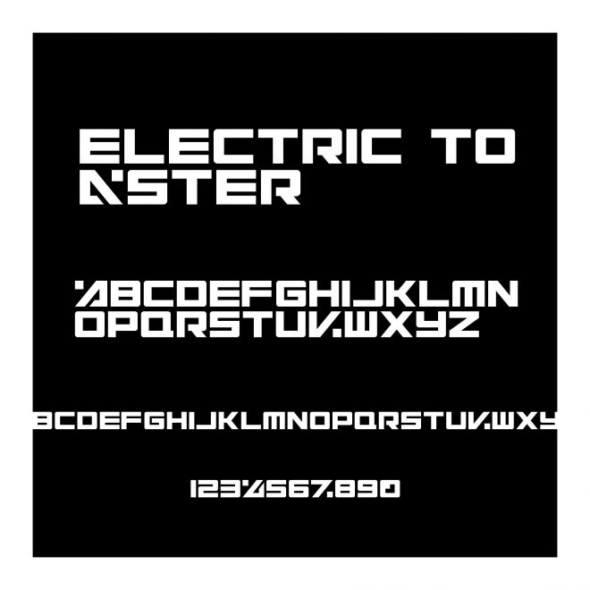 Electric Toaster