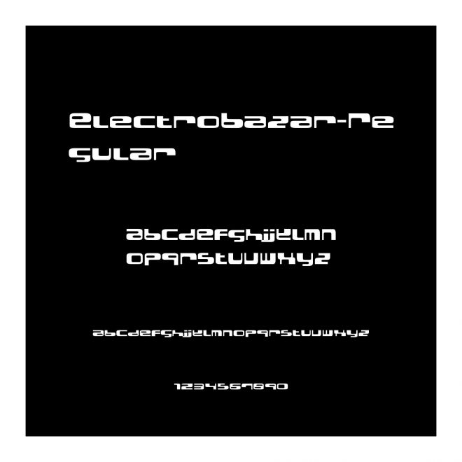 ElectroBazar-Regular