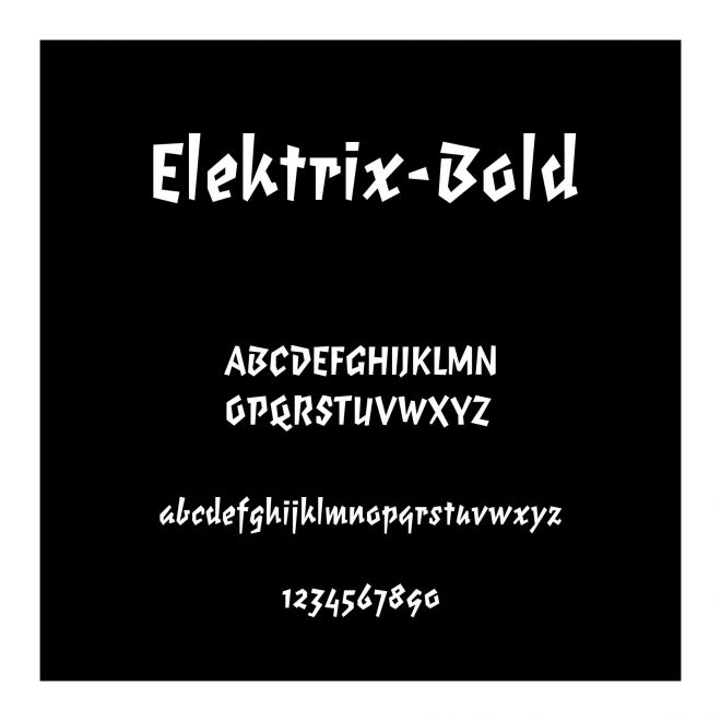 Elektrix-Bold