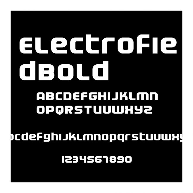 ElectrofiedBold