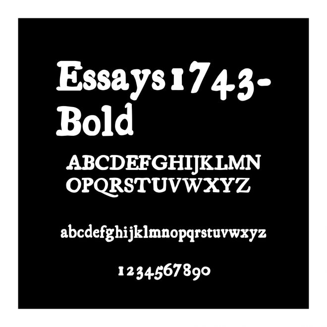 Essays1743-Bold