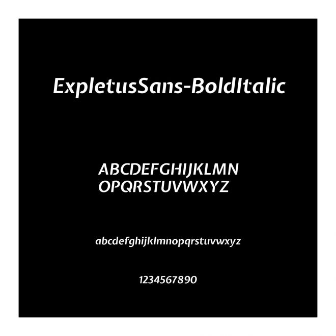 ExpletusSans-BoldItalic