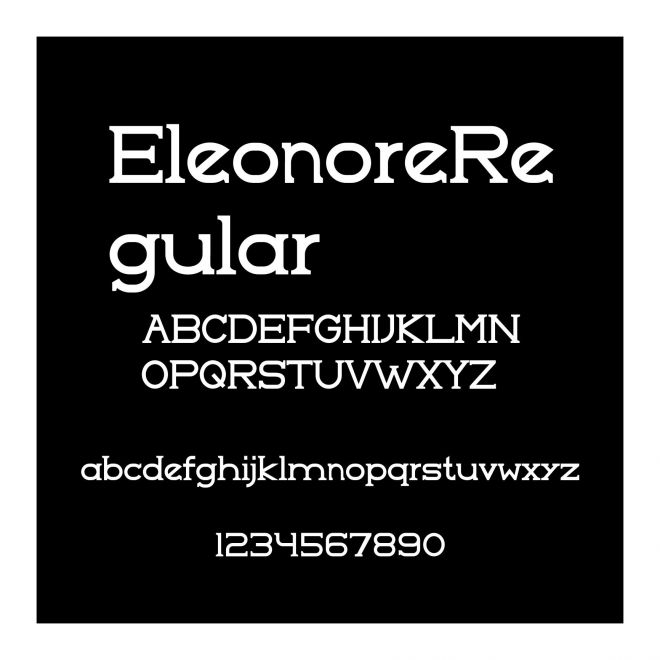 EleonoreRegular