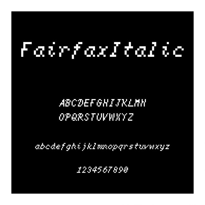 FairfaxItalic