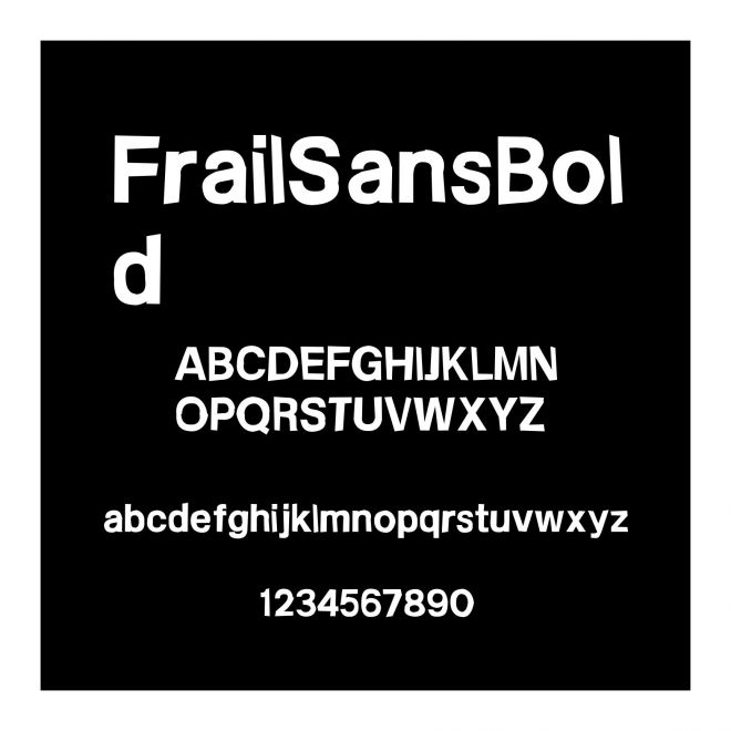 FrailSansBold