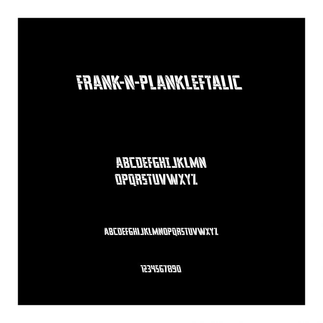 Frank-n-PlankLeftalic