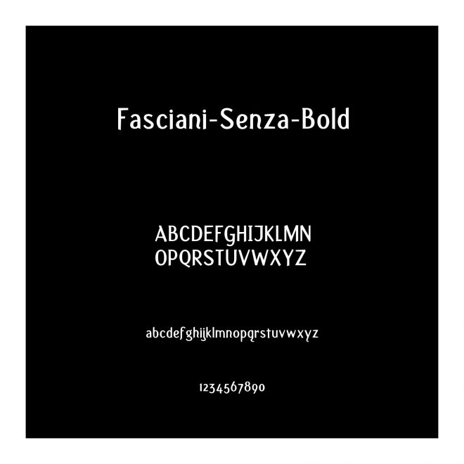 Fasciani-Senza-Bold