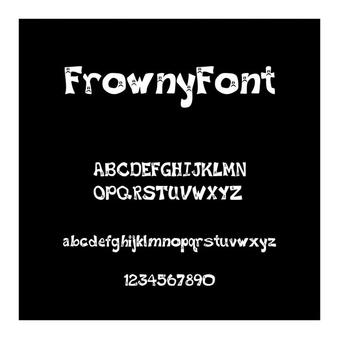 FrownyFont