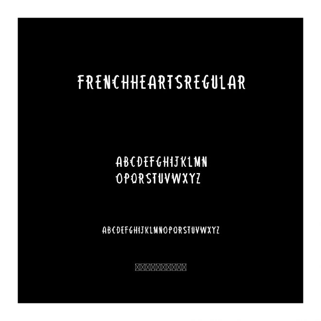 FrenchHeartsRegular