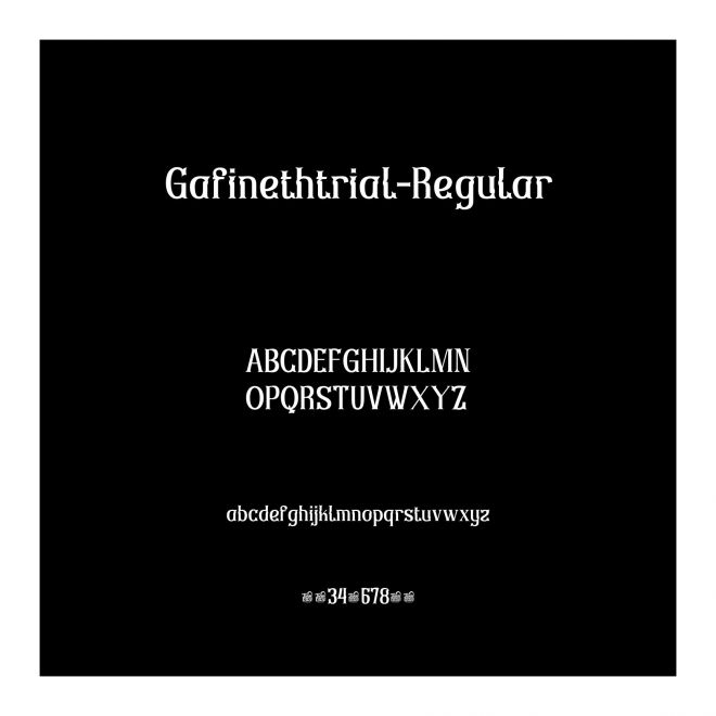 Gafinethtrial-Regular