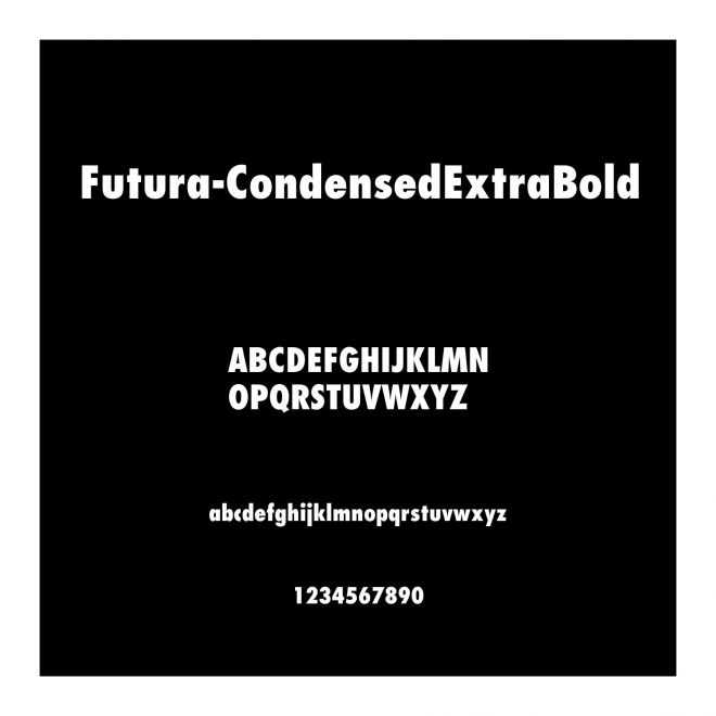 Futura-CondensedExtraBold
