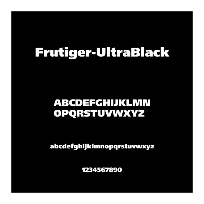 Frutiger-UltraBlack