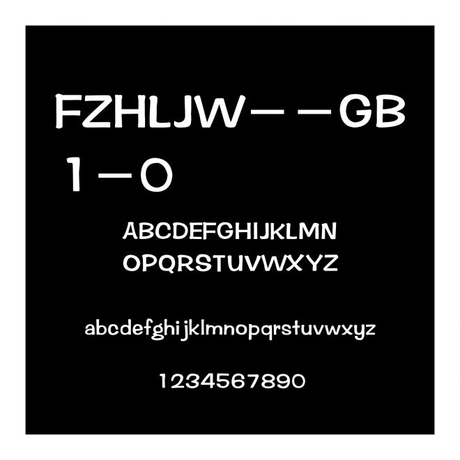 FZHLJW--GB1-0