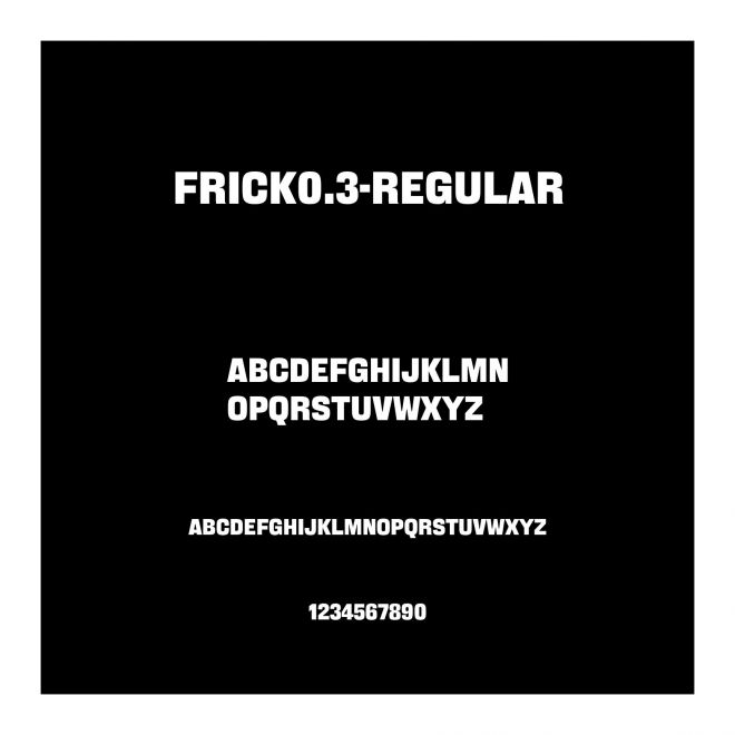 Frick0.3-Regular