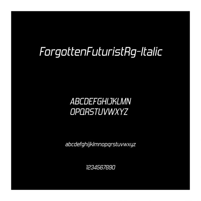 ForgottenFuturistRg-Italic