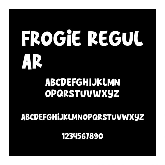 Frogie Regular