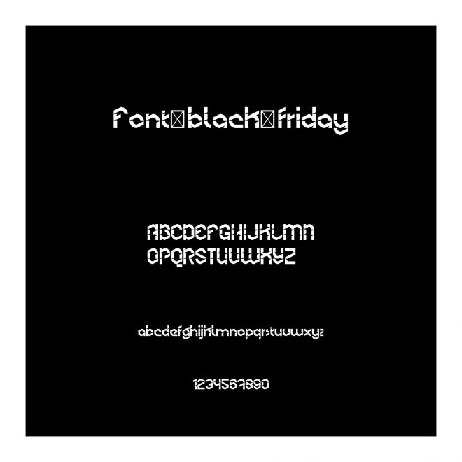 Font-black-friday