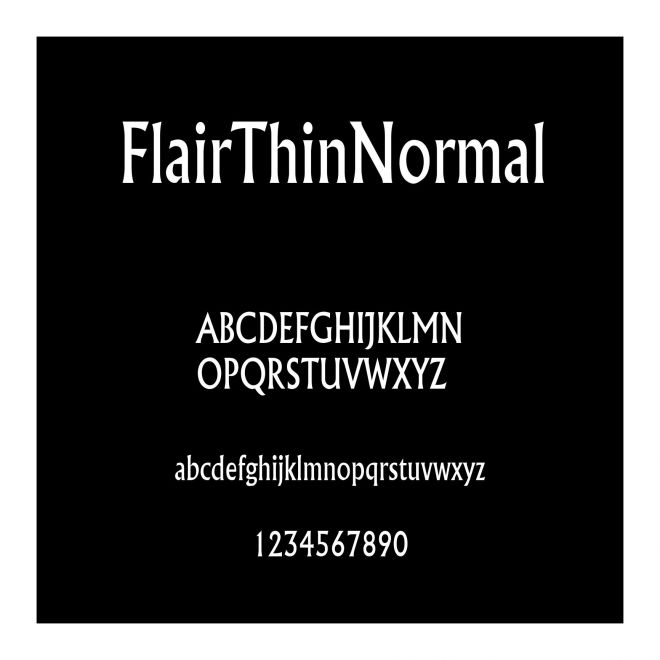FlairThinNormal