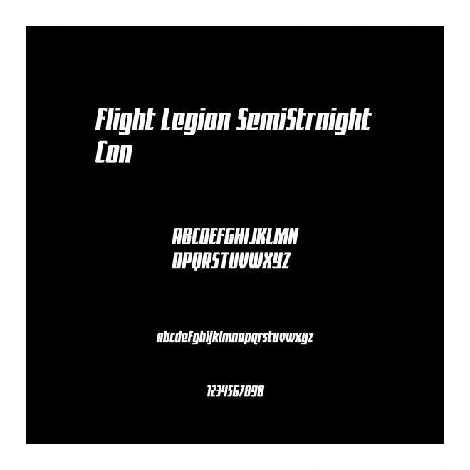 Flight Legion SemiStraight Con