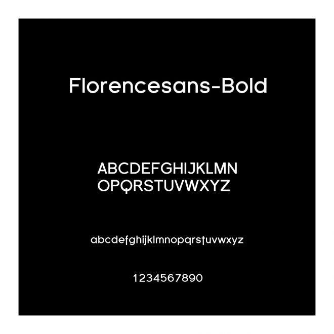 Florencesans-Bold