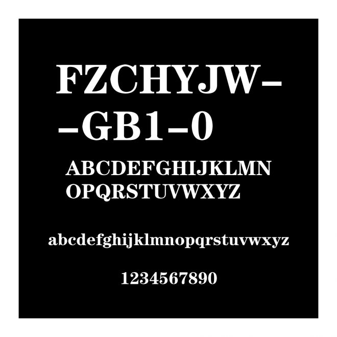 FZCHYJW--GB1-0