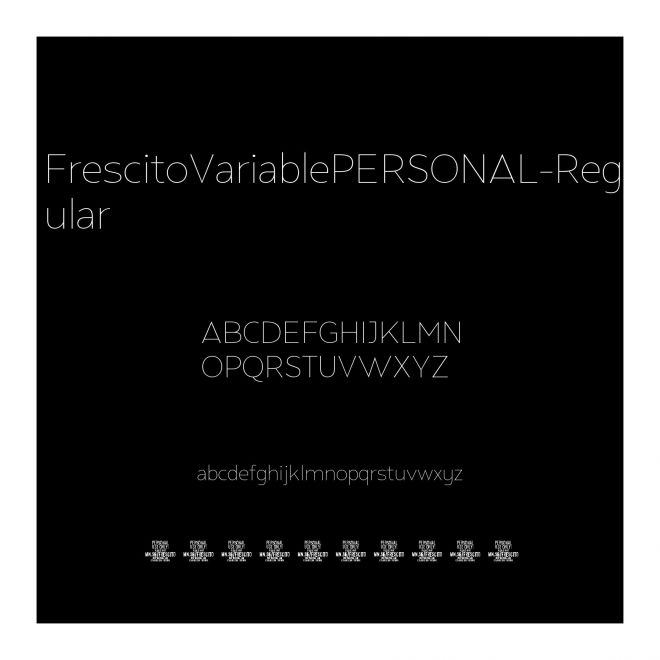 FrescitoVariablePERSONAL-Regular