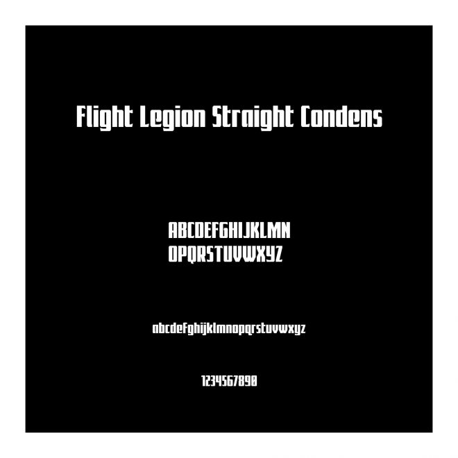 Flight Legion Straight Condens
