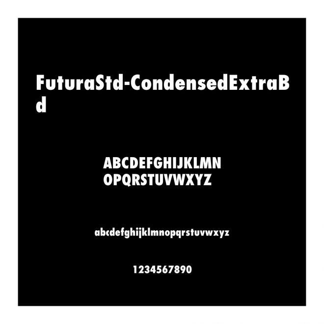 FuturaStd-CondensedExtraBd