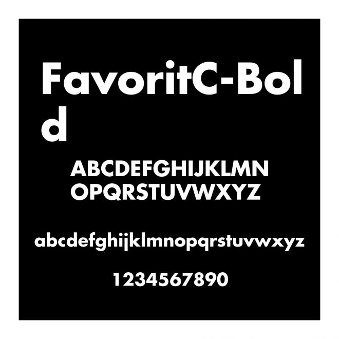 FavoritC-Bold