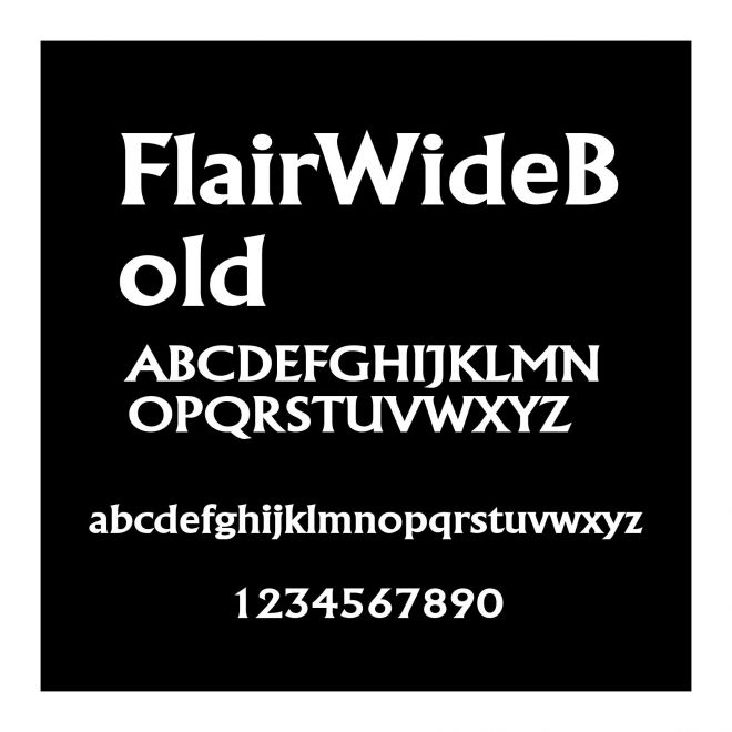 FlairWideBold