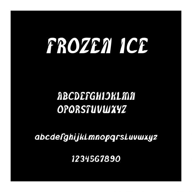 FROZEN ICE
