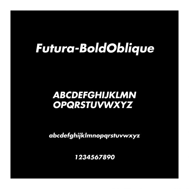 Futura-BoldOblique