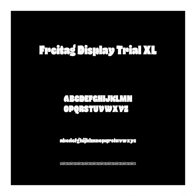 Freitag Display Trial XL