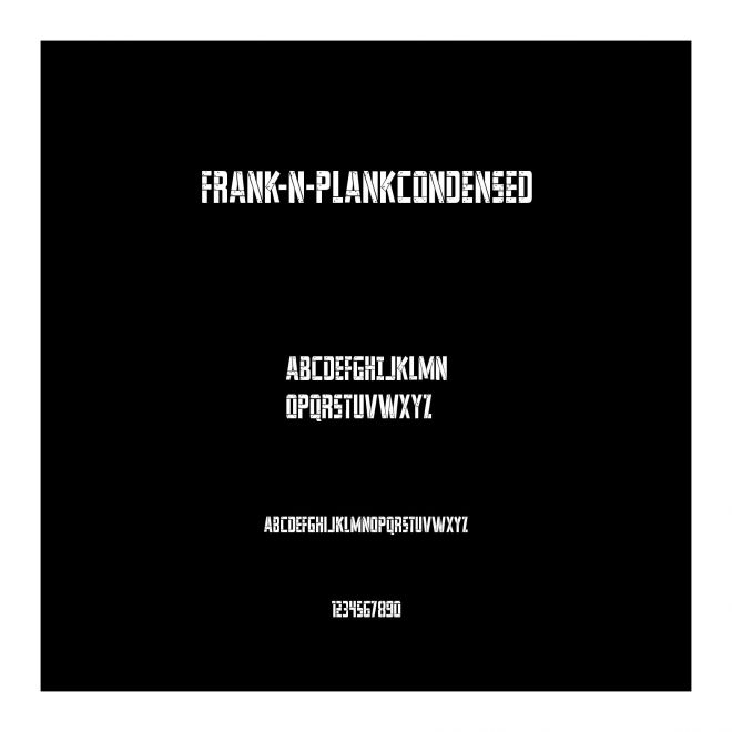 Frank-n-PlankCondensed