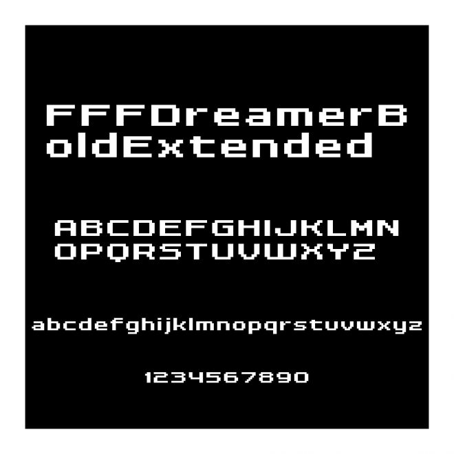 FFFDreamerBoldExtended