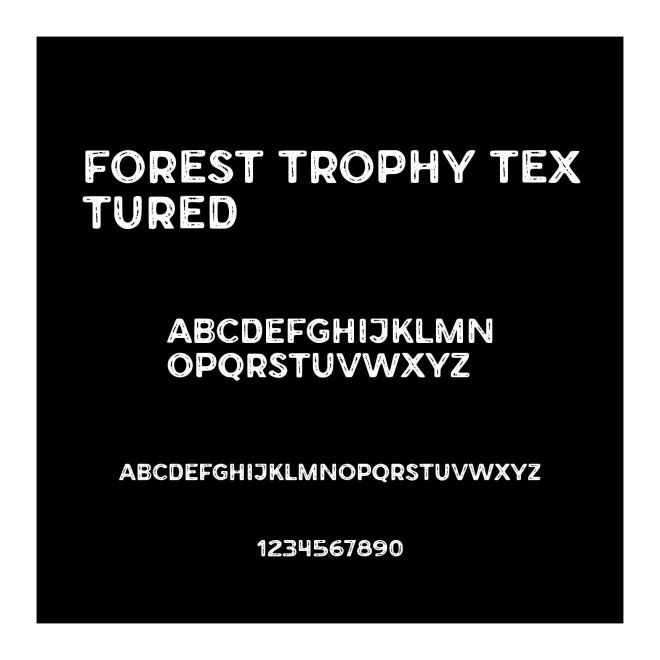 Forest Trophy Textured