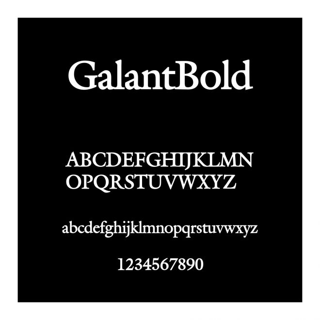 GalantBold