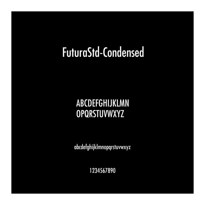 FuturaStd-Condensed