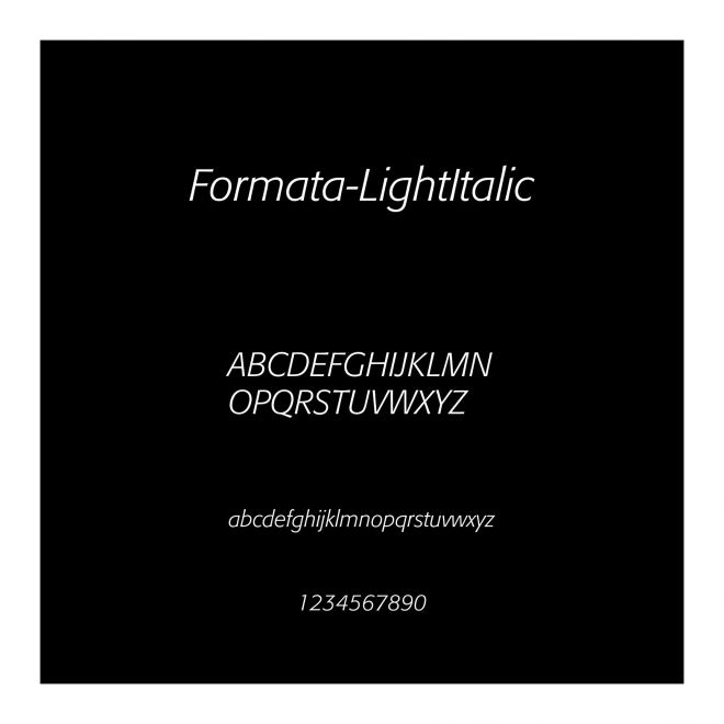 Formata-LightItalic