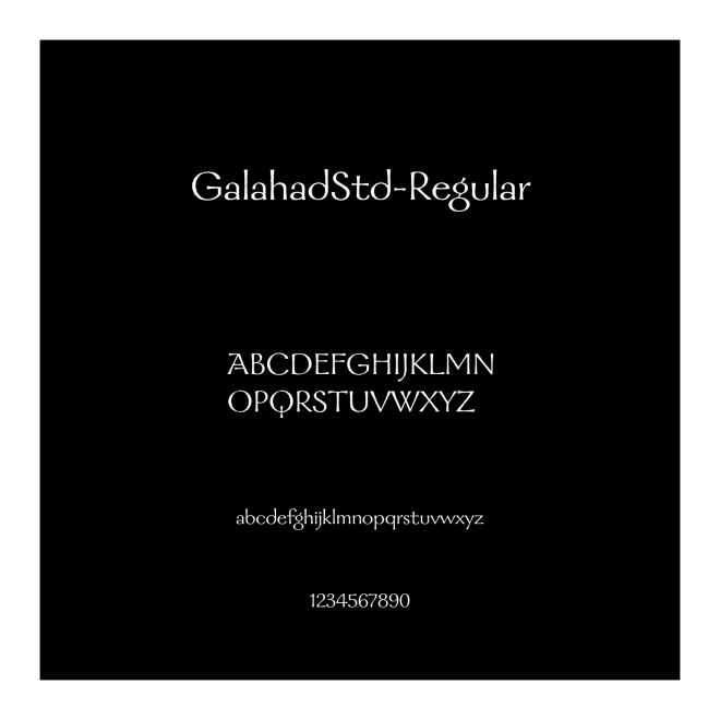 GalahadStd-Regular