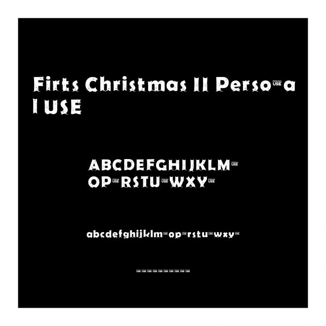 Firts Christmas II Personal USE