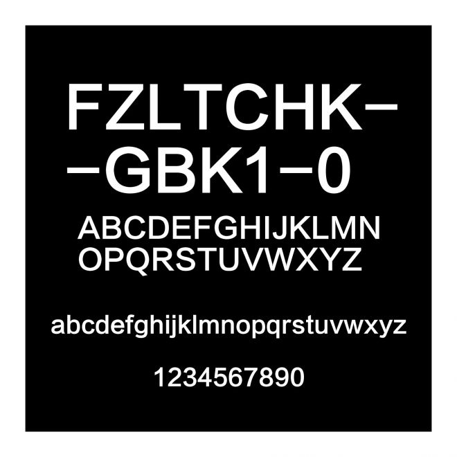 FZLTCHK--GBK1-0