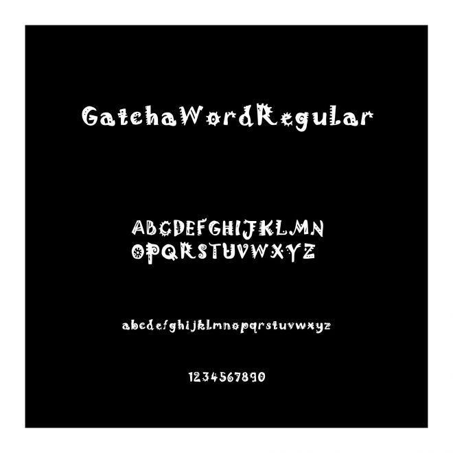 GatchaWordRegular