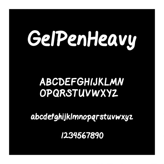GelPenHeavy
