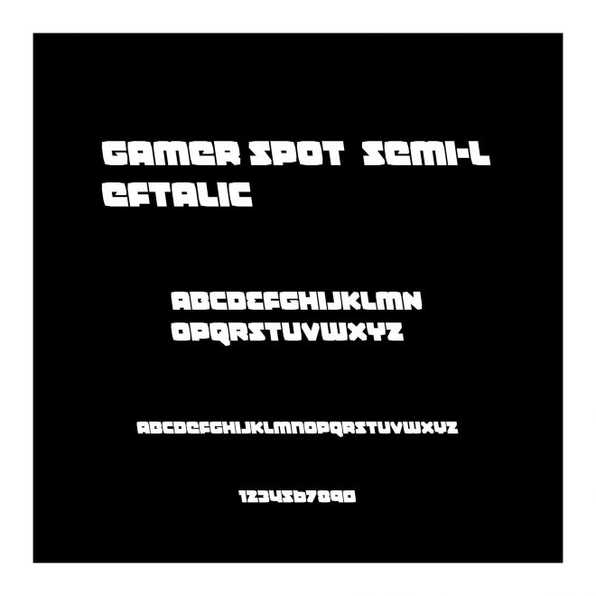 Gamer Spot  Semi-Leftalic