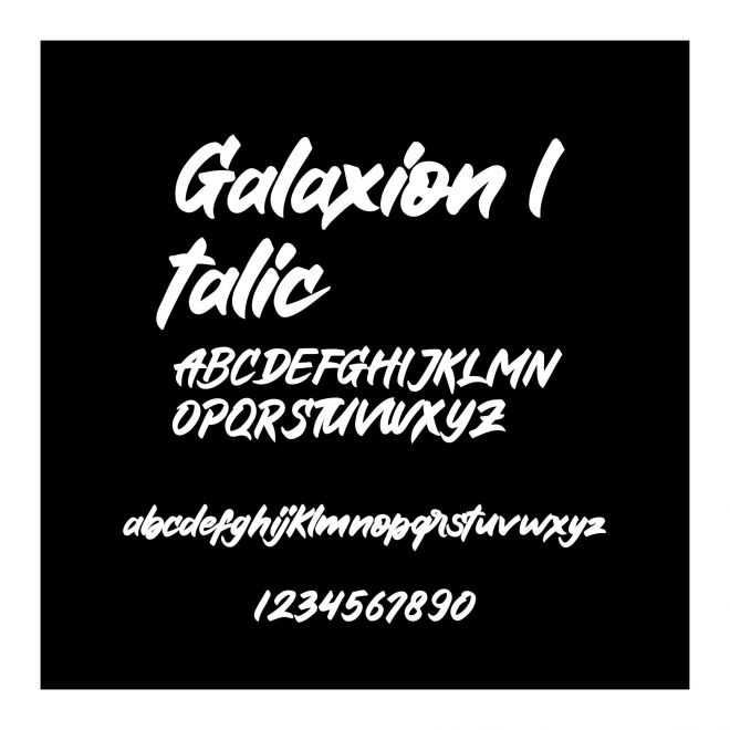 Galaxion Italic